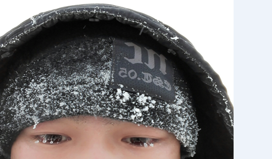 就算雪窖冰天，万丈玄冰，他们仍旧创造事业