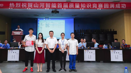 304am永利集团智能进行首届质量知识较量