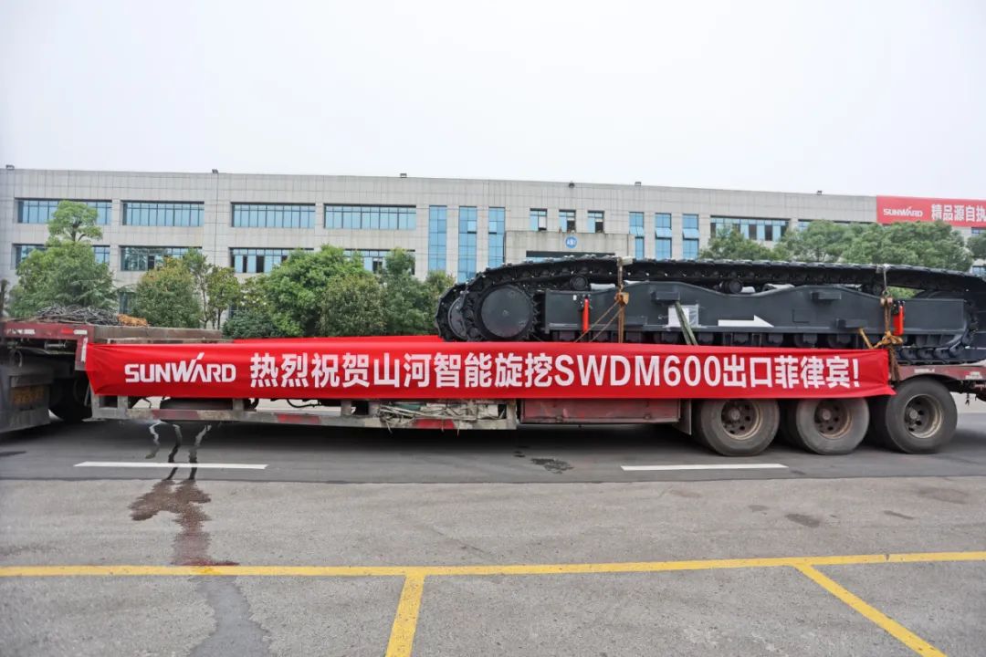 304am永利集团智能最大旋挖钻机出口菲律宾，开启拓展海表市场新篇章