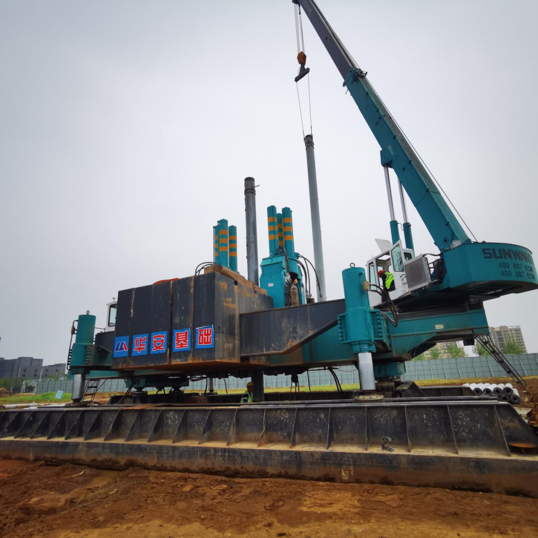20天，800多根桩基！华安基础又受褒奖