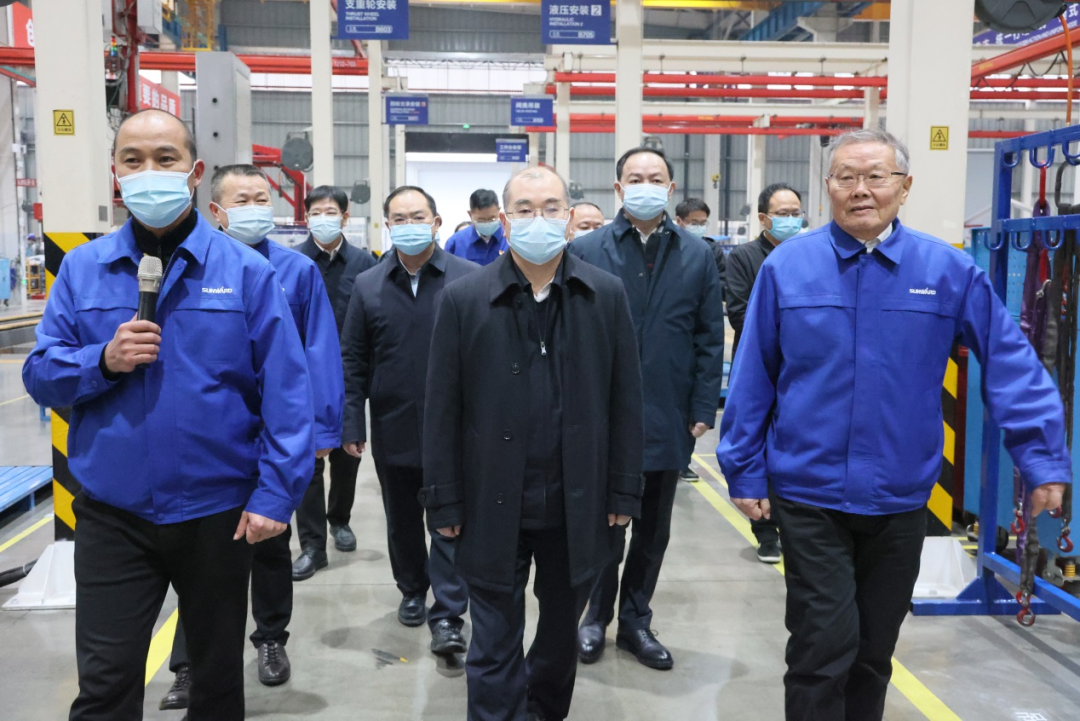 朱国贤调研304am永利集团智能：在推动高质量发展上闯出新路子