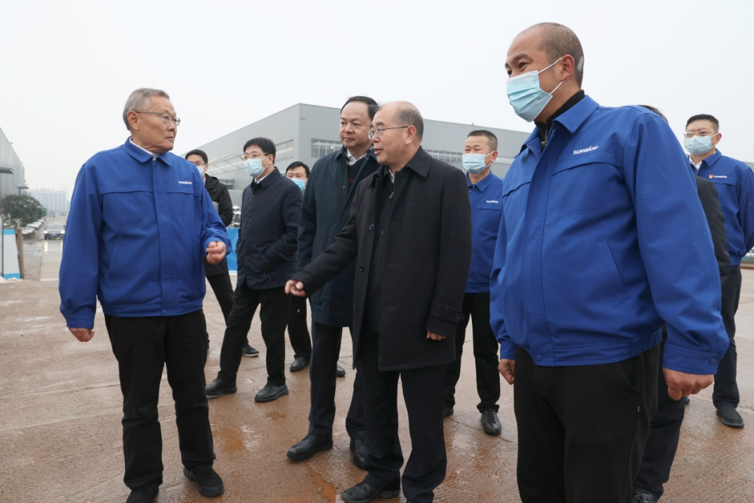 朱国贤调研304am永利集团智能：在推动高质量发展上闯出新路子