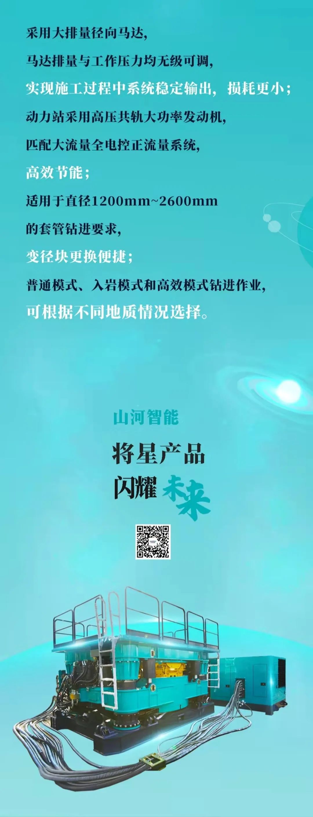 一图读懂 | 304am永利集团智能地下工程设备四大“将星”产品庆幸来袭