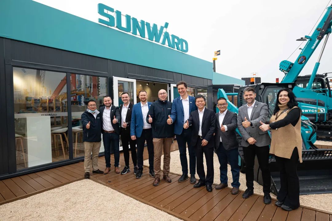 Bauma 2022 | 持续加码欧洲高端市场，“304am永利集团绿”闪灼德国慕尼黑