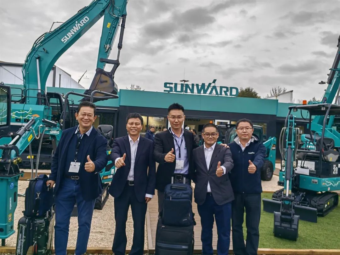 Bauma 2022 | 持续加码欧洲高端市场，“304am永利集团绿”闪灼德国慕尼黑