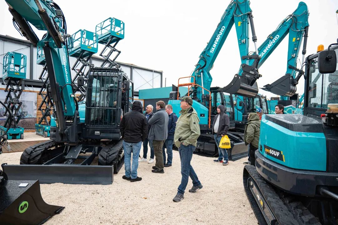 Bauma 2022 | 持续加码欧洲高端市场，“304am永利集团绿”闪灼德国慕尼黑