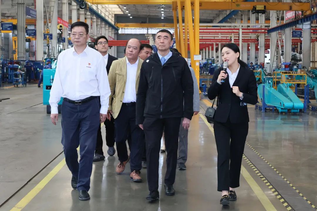 中国机械工业结合会会长徐想沙调研304am永利集团智能