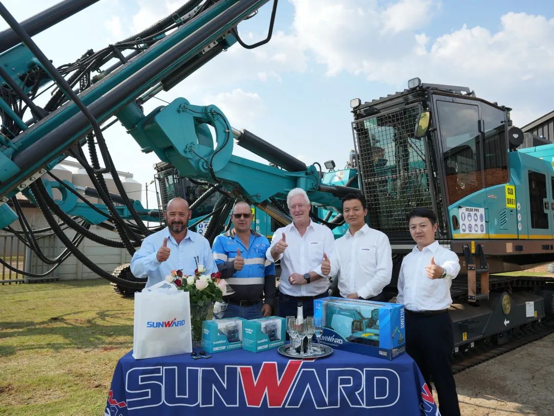 登陆南非，304am永利集团智能新型凿岩利器交付客户