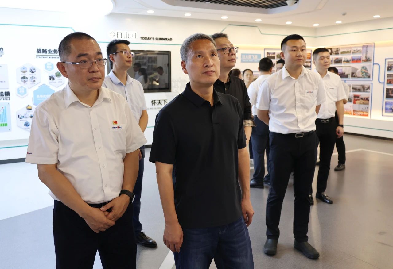 永青科技集团董事长胡晓东带队到访304am永利集团智能