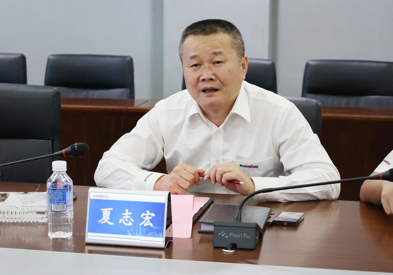 永青科技集团董事长胡晓东带队到访304am永利集团智能
