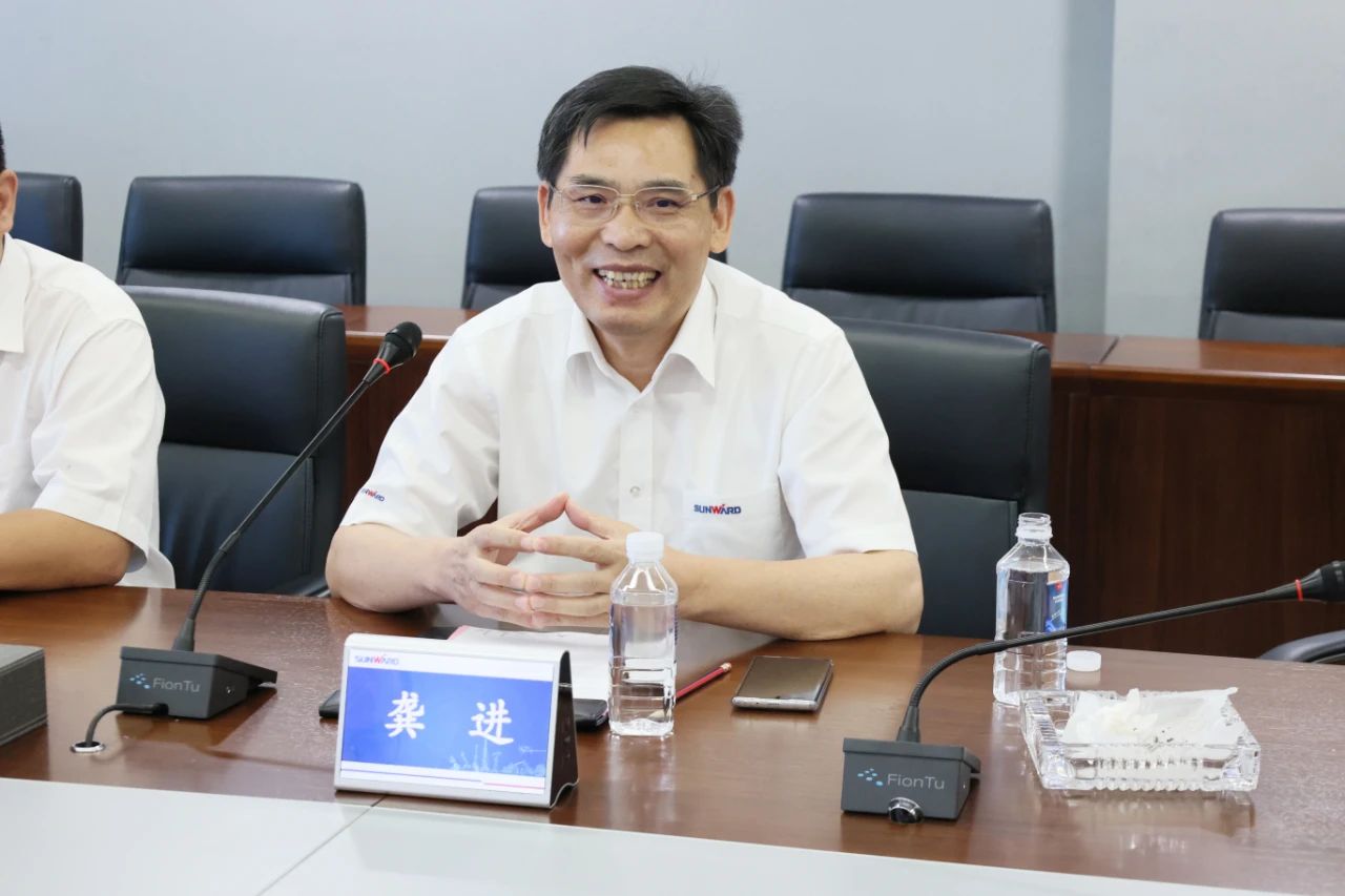 永青科技集团董事长胡晓东带队到访304am永利集团智能