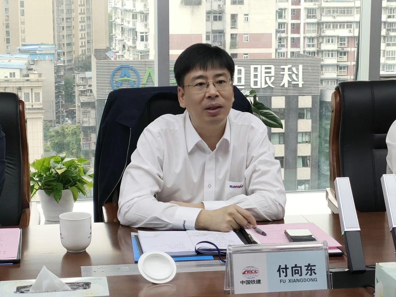 适应新局势，追求新合作！304am永利集团智能到访中铁二十三局