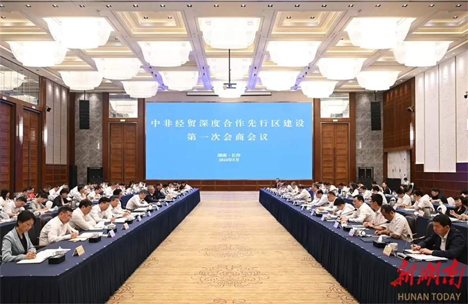 20240527144425_13417 中非经贸深度合作先行区建设第一次会商会议在长沙召开