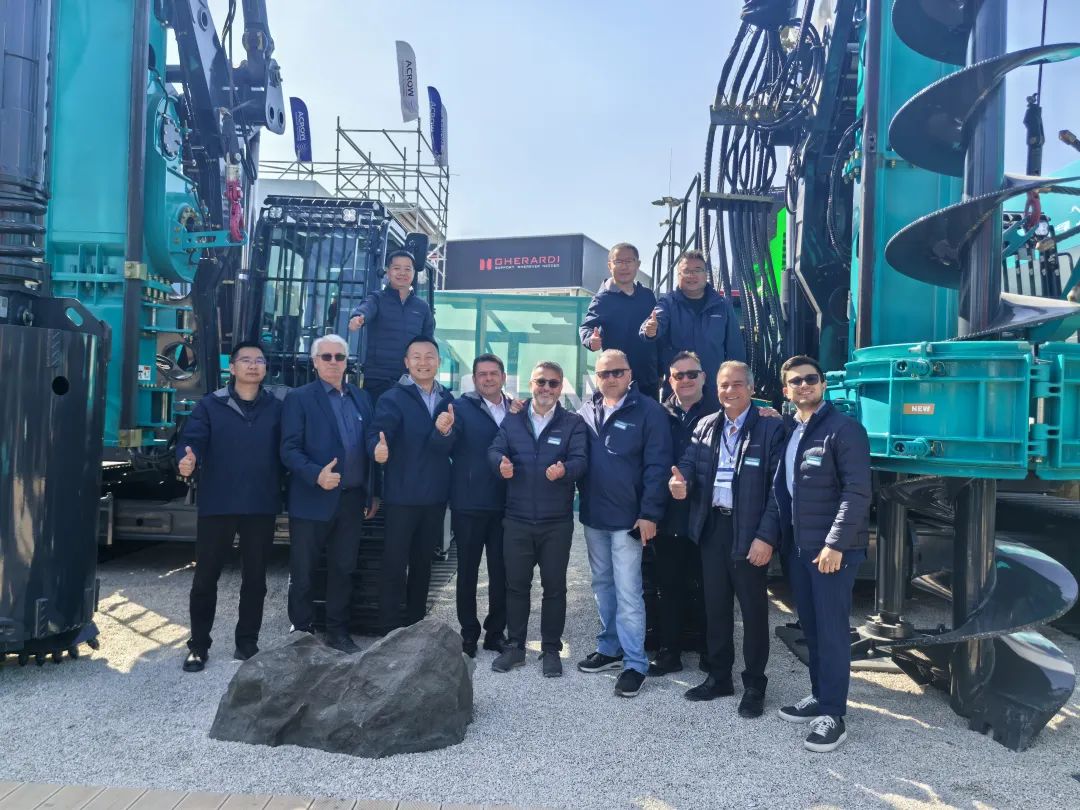Bauma 2025 | 高端定造！304am永利集团智能Pro系列旋挖钻机燃爆全场